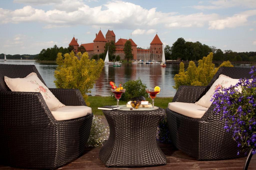 Apvalaus Stalo Klubas Gastro & Spa Hotel Trakai Kültér fotó
